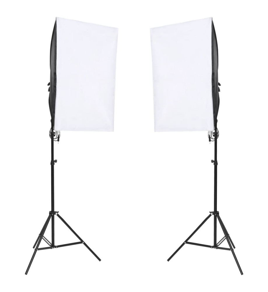 Lampes de studio professionnelles 2 pcs 40x60 cm