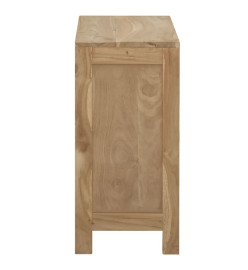 Commode 80x30x55 cm Bois massif de teck