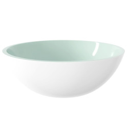 Lavabo Verre 50x37x14 cm Blanc