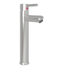 Mitigeur de salle de bain Nickel 12x30 cm