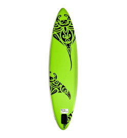 Ensemble de planche SUP gonflable 305x76x15 cm Vert