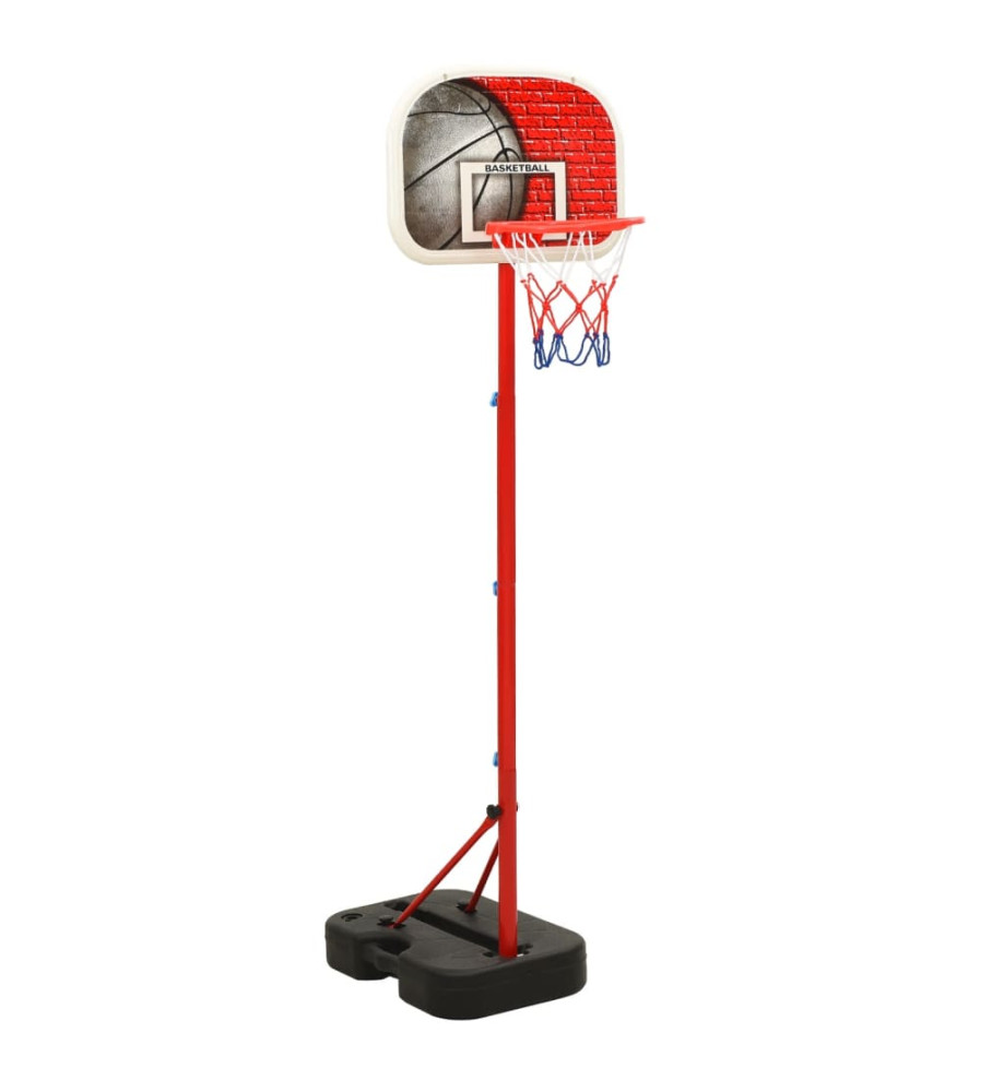 Ensemble de jeu de basket-ball portable réglable 138,5-166 cm