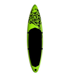 Ensemble de planche SUP gonflable 366x76x15 cm Vert