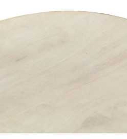 Tabourets de bar lot de 4 bois de manguier massif