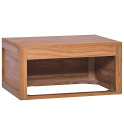 Armoire murale de salle de bain 60x45x30 cm Bois de teck massif