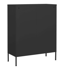 Armoire de rangement Anthracite 80x35x101,5 cm Acier