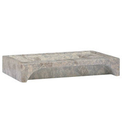 Lavabo Gris 58x39x10 cm Marbre