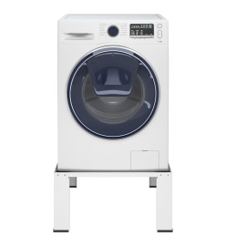 Socle pour machine à laver Blanc