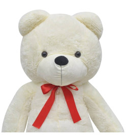 Ourson en peluche XXL Blanc 85 cm