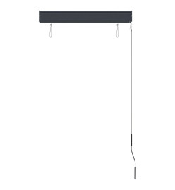 Store roulant d'extérieur 80x250 cm Bleu et blanc