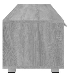 Meuble TV Sonoma gris 110x40x35 cm Bois d'ingénierie