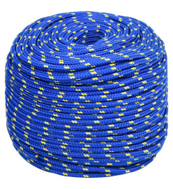 Corde de bateau Bleu 10 mm 100 m Polypropylène