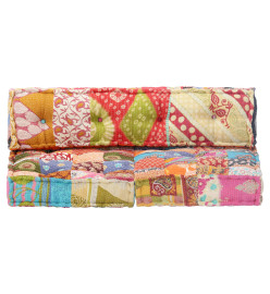 Pouf Patchwork Tissu