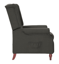 Fauteuil Gris foncé Tissu