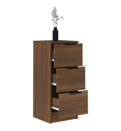 Buffet Chêne marron 30x30x70 cm Bois d'ingénierie