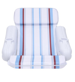 Chaise flottante pour piscine 140x83x60 cm