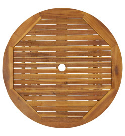Mobilier à dîner d'extérieur pliable 5 pcs Bois d'acacia solide