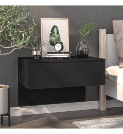 Table de chevet murale Noir