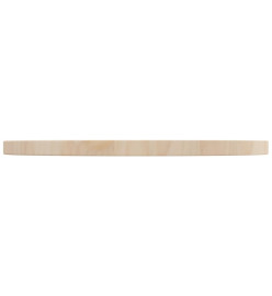 Dessus de table Ø50x2,5 cm Bois de pin massif