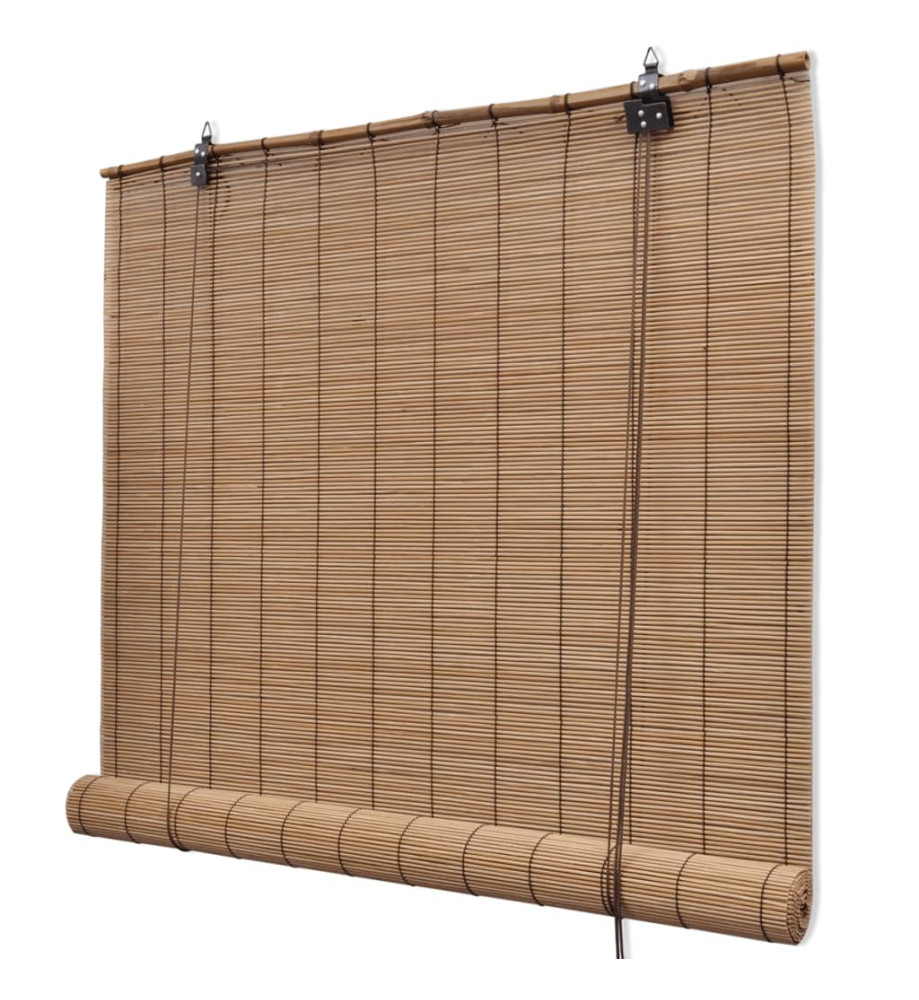 Store roulant Bambou Marron 80x160 cm