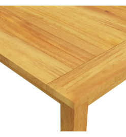 Ensemble de salle à manger de jardin 9 pcs Marron
