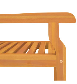 Chaises à dîner d'extérieur 2 pcs Bois d'acacia massif