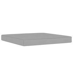 Salon de jardin 5 pcs avec coussins gris