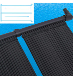 Panneaux solaires de chauffage de piscine 4 pcs 80x310 cm