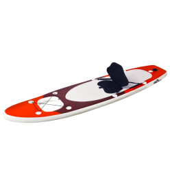 Ensemble de planche SUP gonflable Rouge 330x76x10 cm