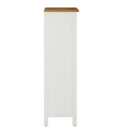 Armoire à vin 56x32x110 cm Bois de chêne massif