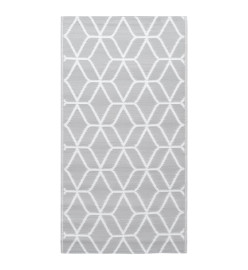 Tapis d'extérieur Gris 160x230 cm PP