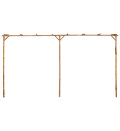 Pergola Bambou 385 x 40 x 205 cm