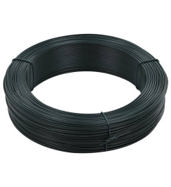 Fil de liaison de clôture 250 m 1,4/2 mm Acier Vert noirâtre