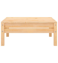 Repose-pied de jardin Bois de pin massif
