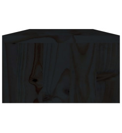 Support de moniteur Noir 60x23,5x12 cm Bois d'ingénierie