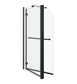 Cabine de douche pliante ESG 120x68x130 cm noir