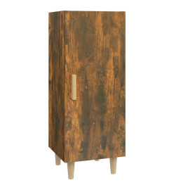 Buffet Chêne fumé 34,5x34x90 cm Bois d'ingénierie