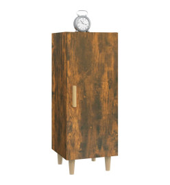 Buffet Chêne fumé 34,5x34x90 cm Bois d'ingénierie