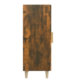 Buffet Chêne fumé 34,5x34x90 cm Bois d'ingénierie