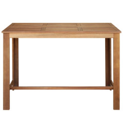 Table de bar Bois d'acacia solide 150 x 70 x 105 cm