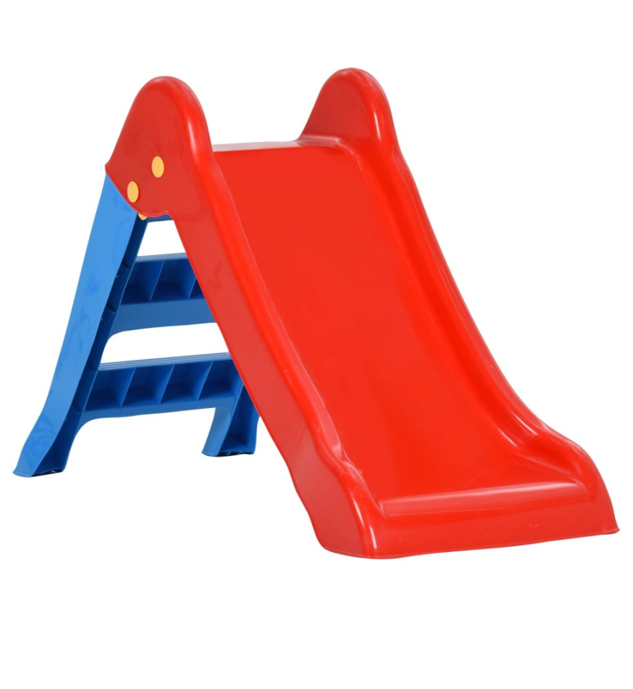 Toboggan pliable pour enfants 111 cm Multicolore