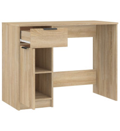 Bureau Chêne sonoma 100x50x75 cm Bois d'ingénierie