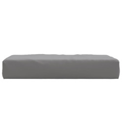 Coussin de palette gris tissu oxford