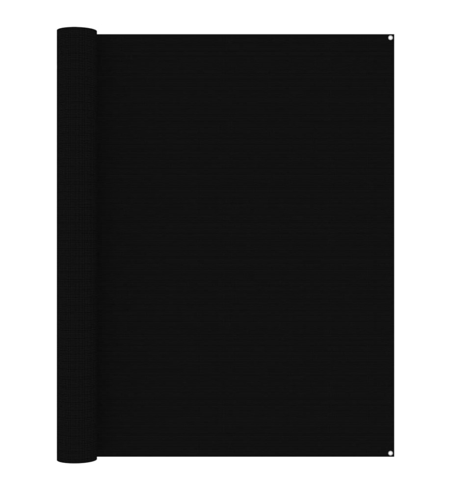 Tapis de tente 250x500 cm Noir