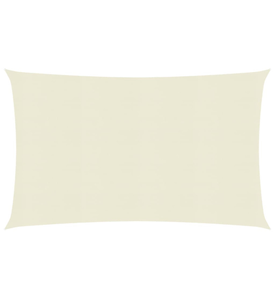 Voile d'ombrage 160 g/m² Crème 6x7 m PEHD