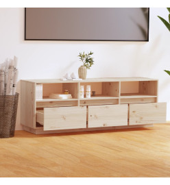 Meuble TV 140x37x50 cm Bois de pin massif