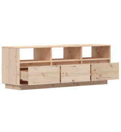 Meuble TV 140x37x50 cm Bois de pin massif