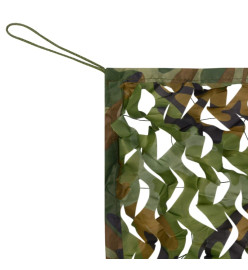 Filet de camouflage avec sac de rangement 4 x 4 m