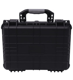 Boîte de protection pour équipement 40,6 x 33 x 17,4 cm noir