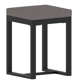 Salon de jardin 8 pcs avec coussins Résine tressée Anthracite
